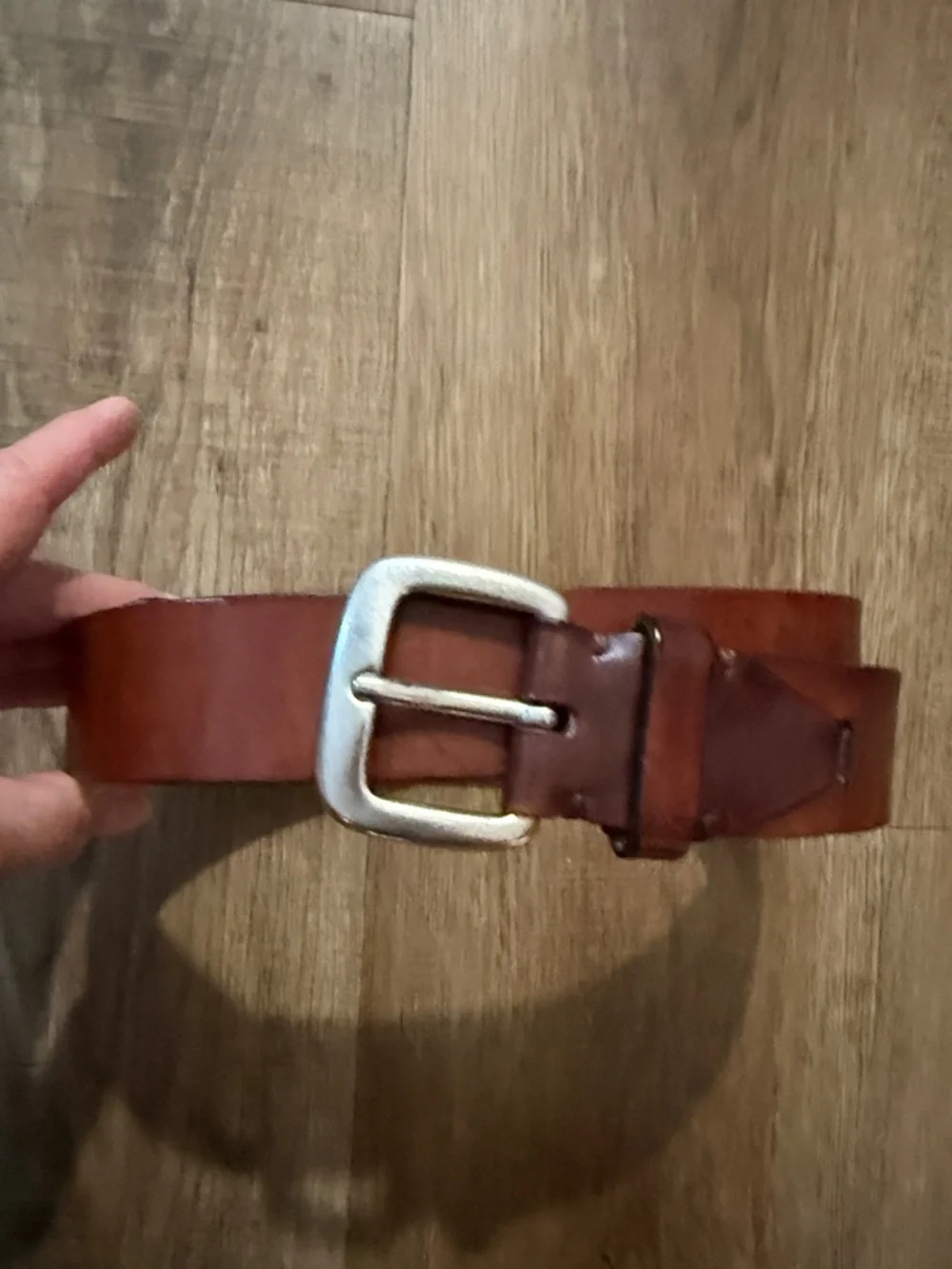 Outdoor Jean Gear Italian Full Grain Leather Belt